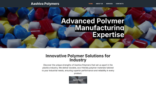 Thumbnail of aashivapolymers.com
