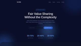 Thumbnail of builtwithscore.com