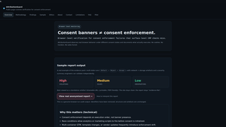 Screenshot of attributionguard.com
