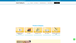 Thumbnail of ananttrading.com