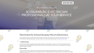 Thumbnail of marcoselectricians.com