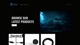 Screenshot of zerovizdiving.com