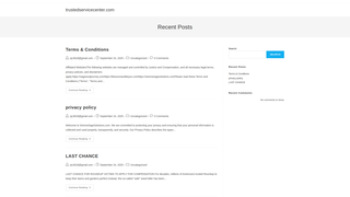 Thumbnail of trustedservicecenter.com