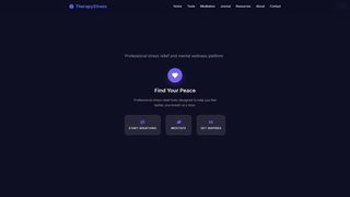 Thumbnail of therapystress.com