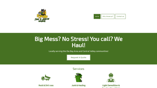Thumbnail of djangohauljunk.com