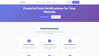 Thumbnail of crestpush.com