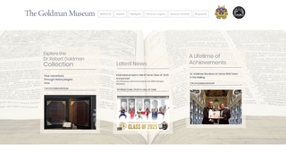 Thumbnail of thegoldmanmuseum.com