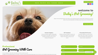 Thumbnail of baileyspetgrooming.com