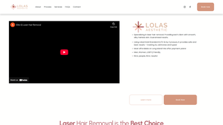 Thumbnail of lolasaestheticlaser.com
