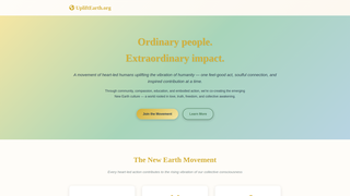 Thumbnail of upliftearth.org