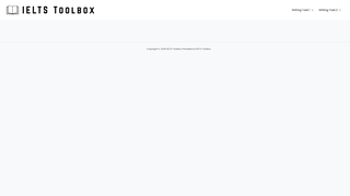 Thumbnail of ieltstoolbox.com