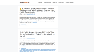 Thumbnail of softwarereviewslab.com
