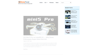 Thumbnail of dronefocal.com
