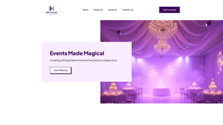 Thumbnail of mmeveents.com