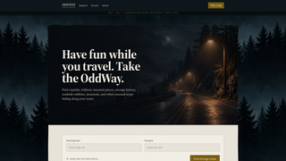 Screenshot of taketheoddway.com
