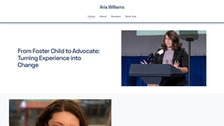 Thumbnail of ariawilliamsspeaks.com