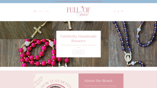 Thumbnail of fullofgracerosary.com