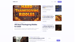 Thumbnail of riddlors.com