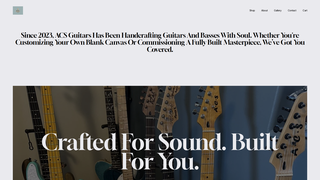 Thumbnail of acscustomguitars.com