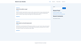 Thumbnail of electriccarsmarket.com