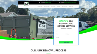 Thumbnail of ironflexjunkremovalandmoving.com