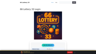 Thumbnail of 66lottery33.net