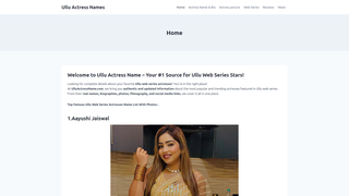 Thumbnail of ulluactressname.com