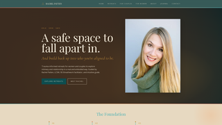 Screenshot of rachelpatten.com