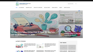 Screenshot of subscriptionfreeapps.com