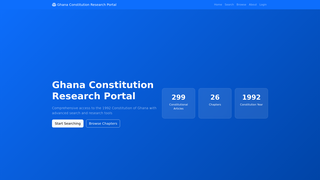 Thumbnail of constitutegh.com