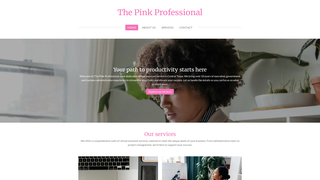 Thumbnail of thepinkprofessional.com