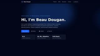 Screenshot of beaudougan.com