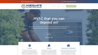 Thumbnail of adequateacandelectrical.com