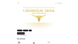 Thumbnail of chisholmtrailexteriors.com