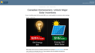 Thumbnail of futurebright-canada.com