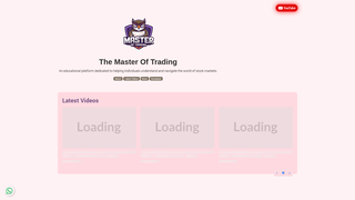 Thumbnail of themasteroftrading.com