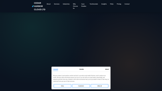 Thumbnail of cedarharborcloud.com