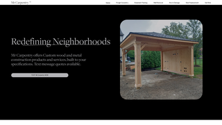 Thumbnail of mrcarpentry.org