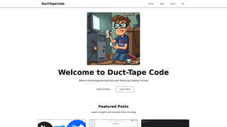 Thumbnail of ducttapecode.com