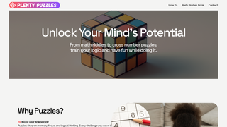 Thumbnail of plentypuzzles.com