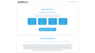 Thumbnail of acord126.com