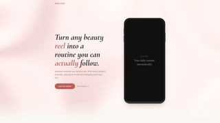 Screenshot of nuelume.app