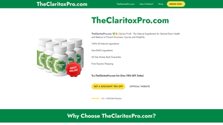 Thumbnail of theclaritoxcom.com