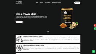 Thumbnail of shilajeetfactory.com