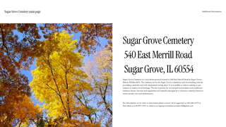 Thumbnail of sugargrovecemeteryonmerrill.org