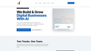 Screenshot of socialmavdigital.com