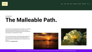 Thumbnail of themalleablepath.com