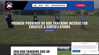 Thumbnail of trackingdogsuk.com