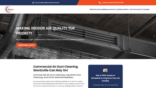 Thumbnail of commercialairductcleaningwentzville.com