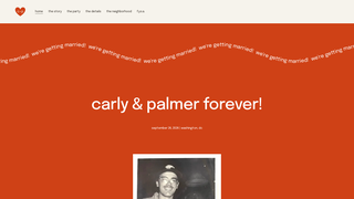 Thumbnail of carlyandpalmer.com
